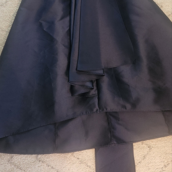 R & M Richard's blue high low sequin-embellished gown - Picture 4 of 5